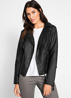 bonprix Faux Leather Jacket