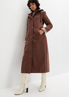 bonprix Long Hooded Coat