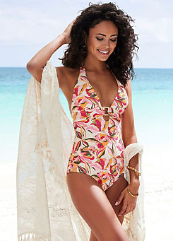 s.Oliver Printed Swimsuit