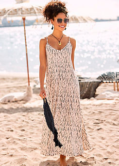 s.Oliver V-Neck Maxi Beach Dress