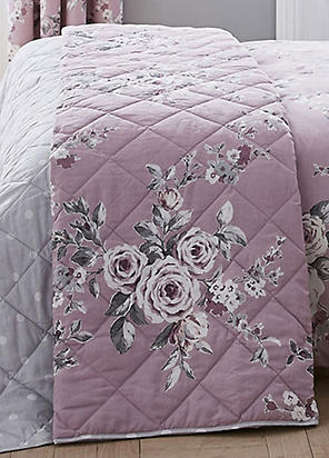 catherine lansfield purple bedding