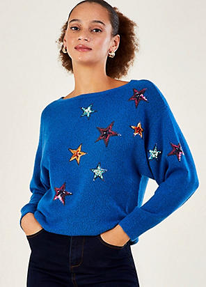 monsoon star jumper dress