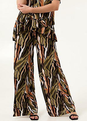 Phase Eight Saskia Abstract Pleated Jumpsuit | Kaleidoscope