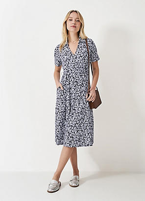 【PHASE EIGHT】Anita Placement シフトドレス Anita Placement Shift Dress | Phase Eight ROW |