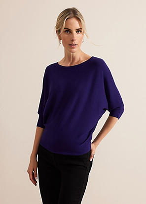 フェイズ エイト Phase Eight Cristine Knit Jumper （Cobalt） フェイズ エイト Phase Eight Cristine Knit Jumper （Cobalt