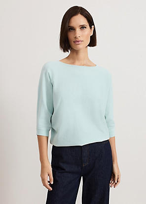 フェイズ エイト Phase Eight Cristine Knit Jumper （Pink） PHASE EIGHT Cristine Fine Knit Jumper | endource