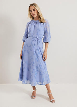 【関税込】PhaseEight ドレス☆Kathleen Pleat Dress, Pale Blue Lucinda Pale Blue Maxi Dress | Phase Eight UK |