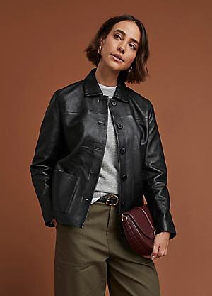 ジャケット・アウター WERTHY ECO LEATHER JACKET Shop for Leather | Coats & Jackets | Fashion | Kaleidoscope