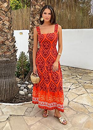 Shop for Orange | Dresses | Holiday Shop | Kaleidoscope