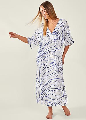 Accessorize white hotsell beach dress