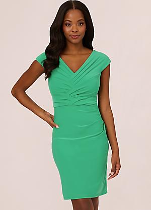 Shop for Adrianna Papell Green Dresses Fashion Kaleidoscope