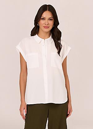 Shop for Adrianna Papell Blouses Tops T Shirts Fashion