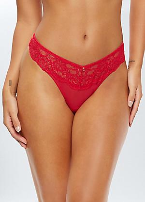 Lace knickers Color red - SINSAY - 6052U-33X