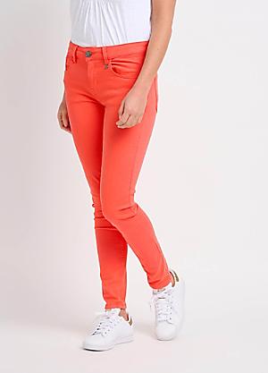 Red best sale orange jeans