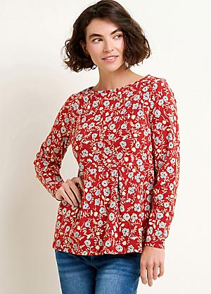 BRAKEBURN PRESSED FLOWERS TUNIC MULTI