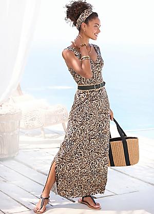adidas leopard print dress