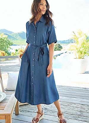 white christmas dresses Brushed Cotton Flannel Dressing Gown | Bonsoir of London