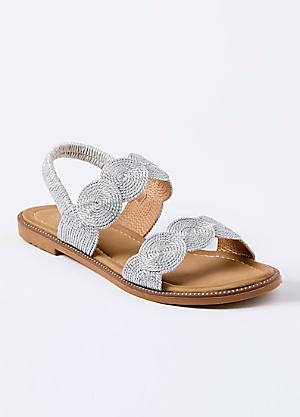 Cotton hot sale traders sandals