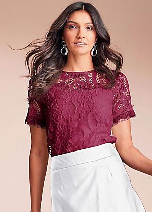 dressy lace tops