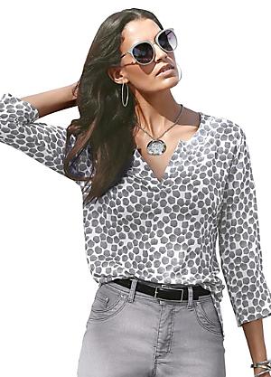 Womens grey blouse uk Clearance