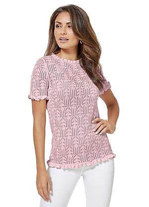 ladies bright pink jumper