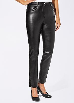 ladies leather trousers