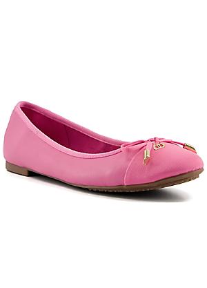 New Womens Flat Peep Toe Pumps Slip On Bow Plimsolls Ballerinas Casual Shoes