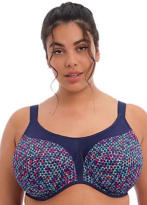 Elomi Energise Sports Bra, NAVY – Top Drawer Lingerie