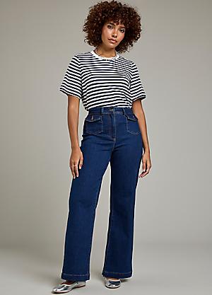 Together Stretch Modal Boot Flare Jeans