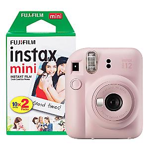 2023 New Fujifilm Instax Mini 12 Instant Camera Blossom Pink / Pastel Blue  / Mint Green / Clay White / Lilac Purple 5 Colors - AliExpress