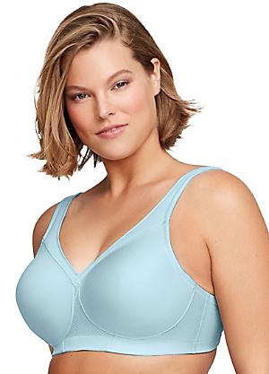 Bramour by Glamorise Women's Full Figure Wirefree MagicLift
