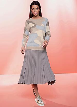 Shop for Size 12 Grey Skirts Fashion Kaleidoscope