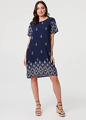 sachin and babi light blue dress MissJophiel Puff Sleeves Emboridery Champagne Dress with Pocket main image 0