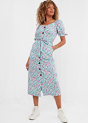 Rita Geo Print Shirt Dress by Joe Browns