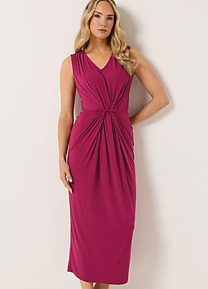 tie dye dress long sleve Hand-Dyed Maxi Dress with Statement Sleeves | 100% Viscose