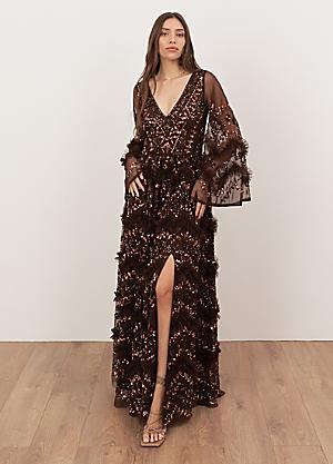 Shop for Sequin | Brown | Dresses | Fashion | Kaleidoscope