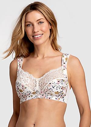 MISS MARY OF SWEDEN Leo Underwired Elastic Lace Bra with Unpadded
