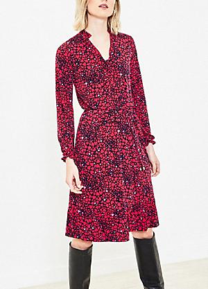 oasis patched heart dress