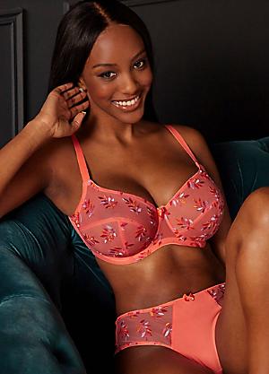Ann Summers The Passion Underwired Non Padded Plunge Bra | Kaleidoscope