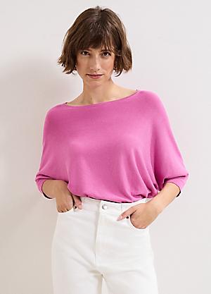 フェイズ エイト Phase Eight Cristine Knit Jumper （Pink） PHASE EIGHT Cristine Fine Knit Jumper | endource