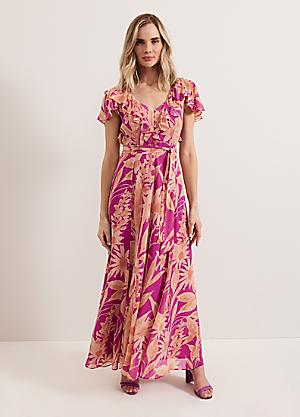 strapless open back dress Luxe Sequin Blazer Mini Dress Fuchsia M Factory Direct main image 0
