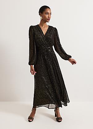 Phase eight briella wrap dress best sale