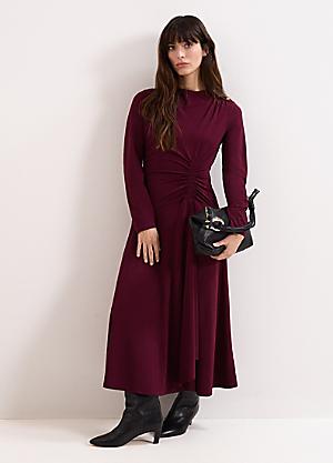 open lace back dress PHASE EIGHT RED STRETCH JERSEY LONG MAXI DRESS SIZE 12  Whispers Dress  Agency