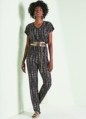 floral jumpsuit size 18