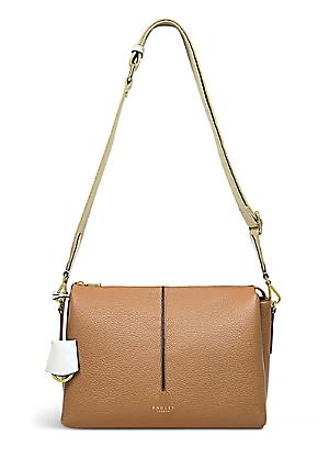 Buy Radley London Hanley Close Medium Flapover Shoulder Brown Bag