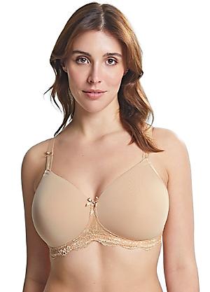 Royce Maisie Moulded Non-wired T-shirt Bra in White