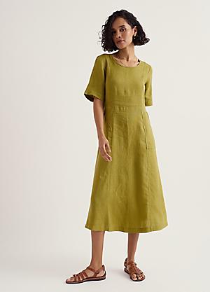 seasalt green dress Cynthia Dress