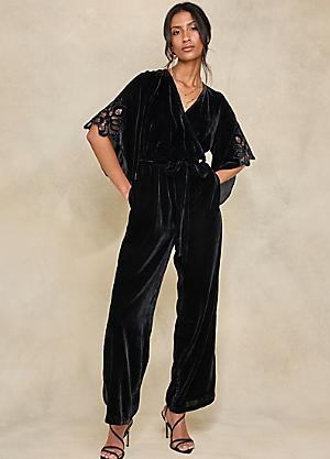 Shop for Size 18 Black Jumpsuits Playsuits Fashion Kaleidoscope