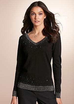 v neck xmas jumpers
