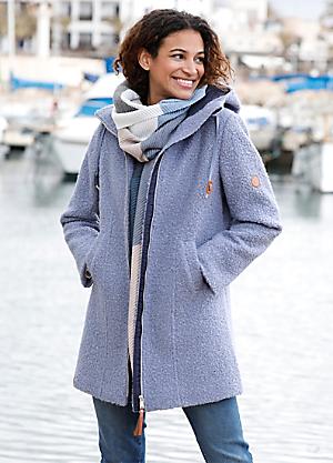 Winter Coats With Hooded Fleece Coat Zip Up Long Sleeve Jacket M 並行輸入品 Slim Fit Hooded Fleece Jacket for Women - Winter UK | Ubuy